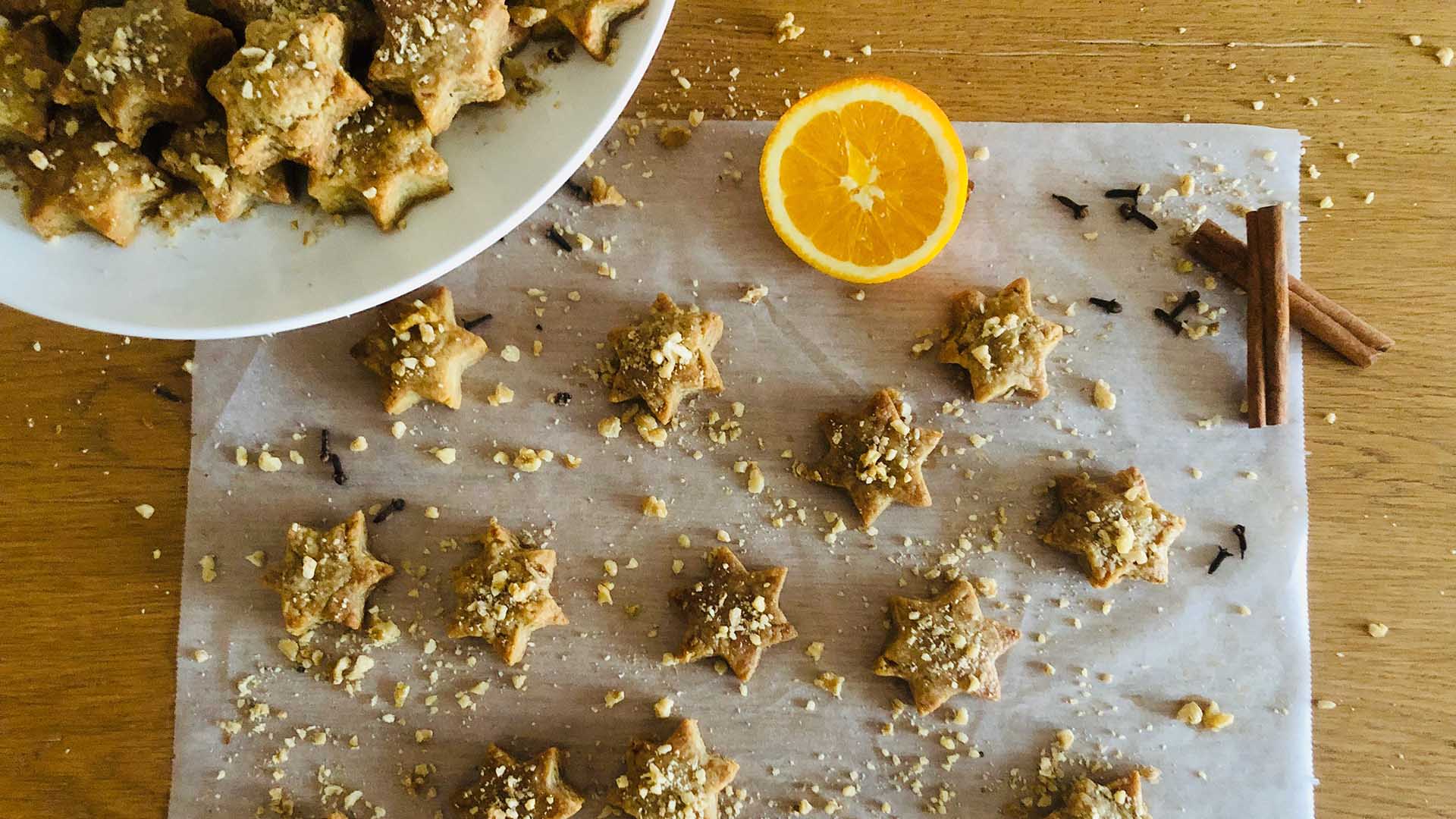 Melomakarona - Greek Christmas Honey Cookies