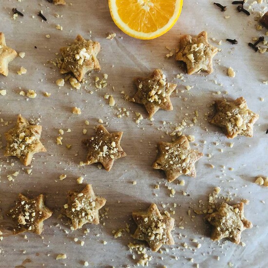 Melomakarona - Greek Christmas Honey Cookies