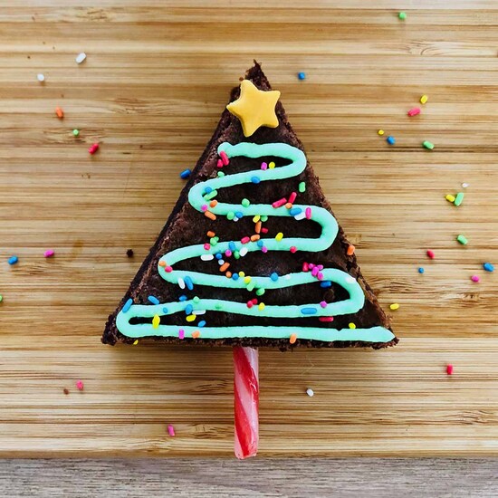 Christmas Trees Brownies